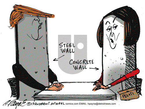 Henry Payne on Thursday January 17, 2019 Comic Strip