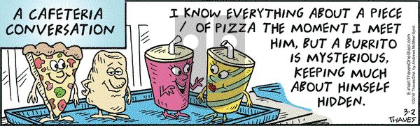 Frank and Ernest - Friday March 2, 2018 Comic Strip