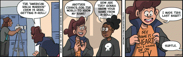 Heart of the City - Wednesday March 20, 2024 Comic Strip