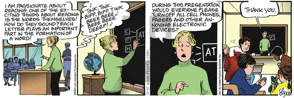 For Better or For Worse on Monday November 10, 2003 Comic Strip