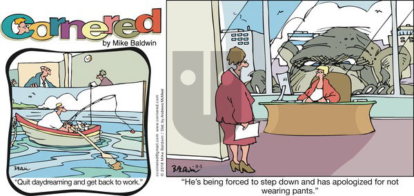 Cornered on Sunday August 5, 2018 Comic Strip