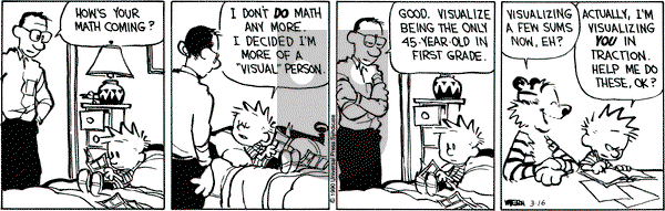Calvin and Hobbes on Friday March 16, 1990 Comic Strip