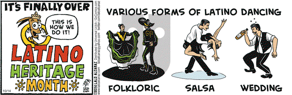 La Cucaracha on Tuesday October 14, 2014 Comic Strip