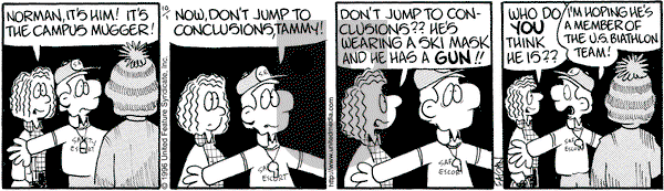 Drabble on Tuesday October 1, 1996 Comic Strip