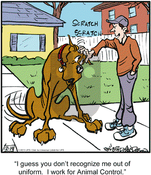 Marmaduke on Wednesday December 14, 2011 Comic Strip