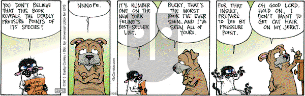 Get Fuzzy on Monday January 28, 2013 Comic Strip