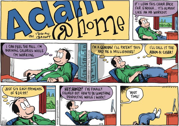 Adam@Home on Sunday May 3, 2009 Comic Strip