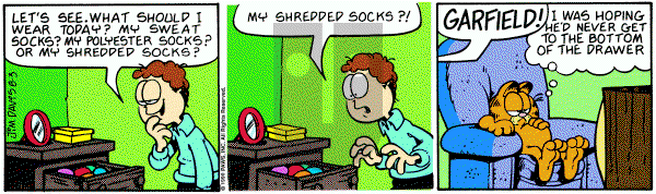 Garfield on Friday August 3, 1990 Comic Strip