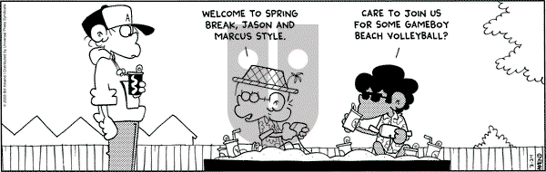 FoxTrot on Monday March 24, 2003 Comic Strip
