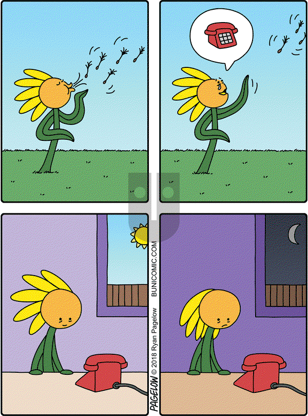 Buni on Monday April 2, 2018 Comic Strip