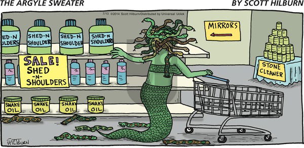 The Argyle Sweater on Sunday July 13, 2014 Comic Strip