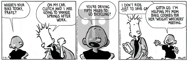 Frazz on Monday July 30, 2001 Comic Strip