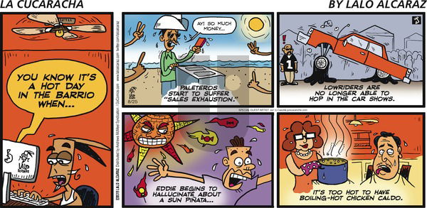 La Cucaracha on Sunday August 25, 2019 Comic Strip