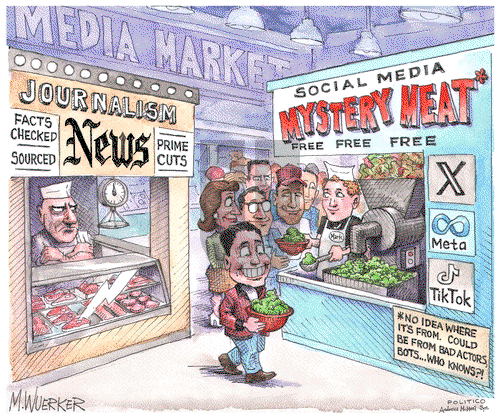 Matt Wuerker on Thursday January 23, 2025 Comic Strip