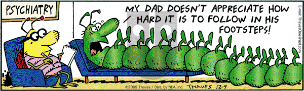Frank and Ernest - Wednesday December 9, 2009 Comic Strip