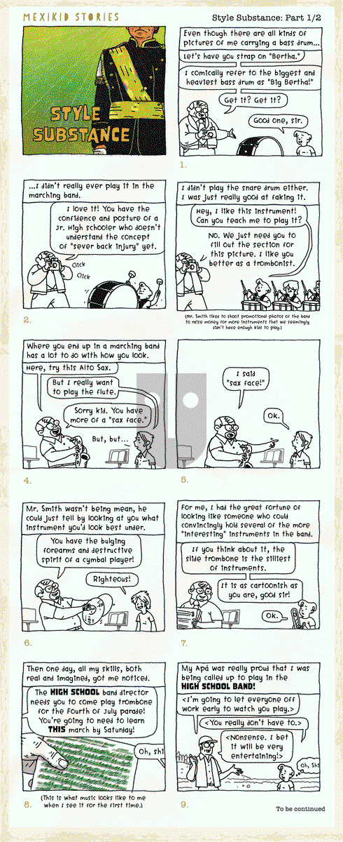 Mexikid Stories on Friday February 16, 2024 Comic Strip