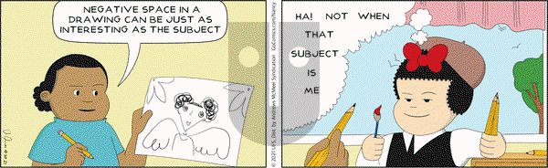 Nancy - Friday April 30, 2021 Comic Strip