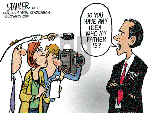 Jeff Stahler on Wednesday July 12, 2017 Comic Strip