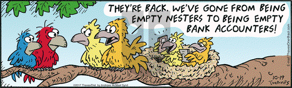 Frank and Ernest on Thursday October 19, 2017 Comic Strip