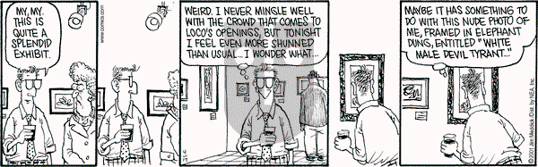 Monty on Tuesday April 17, 2001 Comic Strip