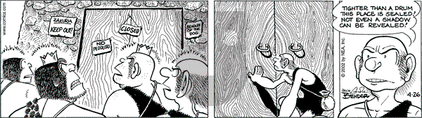 Alley Oop on Friday April 26, 2002 Comic Strip