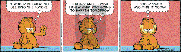 Garfield - Tuesday April 20, 2021 Comic Strip