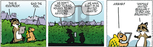 Over the Hedge on Monday April 18, 2016 Comic Strip