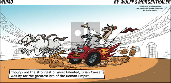 WuMo on Sunday December 29, 2019 Comic Strip