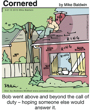 Cornered on Tuesday August 21, 2018 Comic Strip