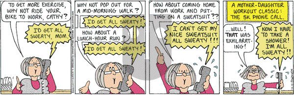 Cathy Classics on Thursday October 10, 2002 Comic Strip