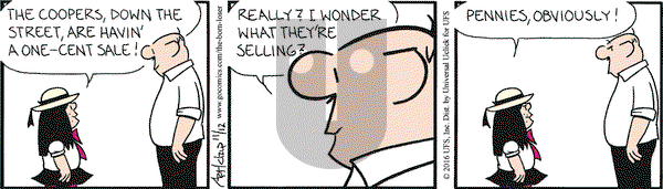 The Born Loser on Saturday November 12, 2016 Comic Strip