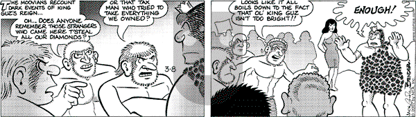 Alley Oop on Thursday March 8, 2007 Comic Strip