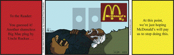 The Boondocks on Saturday April 23, 2005 Comic Strip