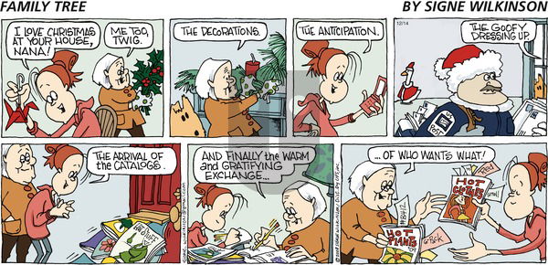 Family Tree - Sunday December 14, 2008 Comic Strip