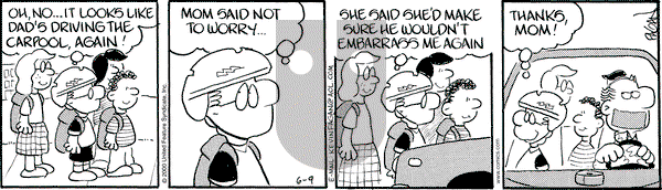 Drabble on Friday June 9, 2000 Comic Strip