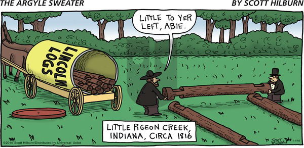 The Argyle Sweater on Sunday November 16, 2014 Comic Strip