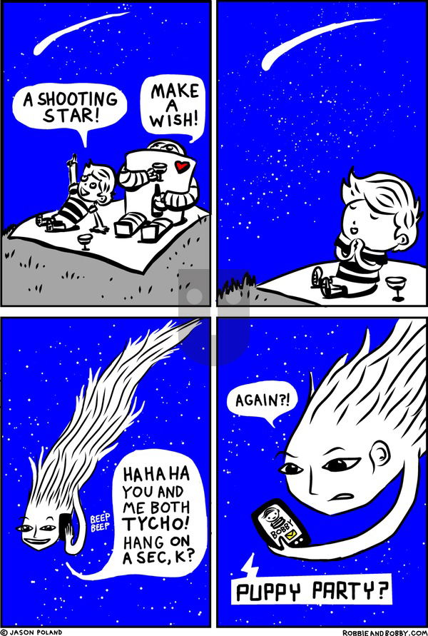 Robbie and Bobby on Thursday March 27, 2025 Comic Strip