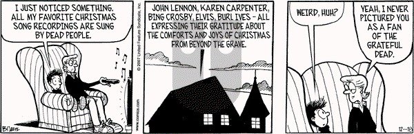 Grand Avenue on Tuesday December 18, 2007 Comic Strip