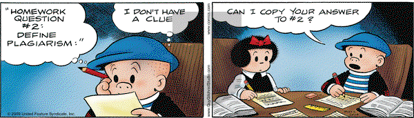 Nancy on Saturday May 9, 2009 Comic Strip