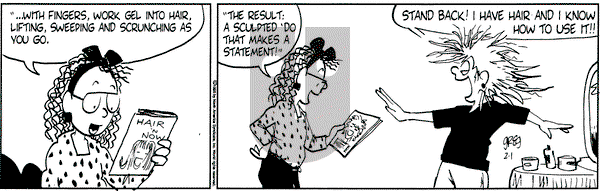 Luann on Wednesday February 1, 1995 Comic Strip