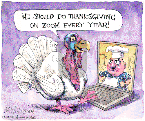Matt Wuerker on Thursday November 26, 2020 Comic Strip