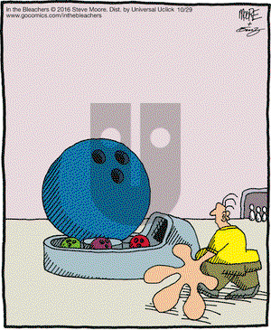 In the Bleachers on Saturday October 29, 2016 Comic Strip