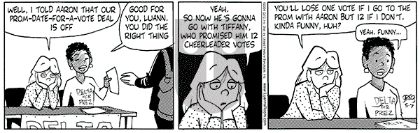 Luann on Saturday May 8, 2004 Comic Strip