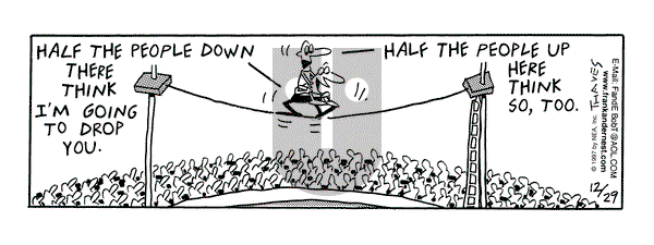 Frank and Ernest - Monday December 29, 1997 Comic Strip
