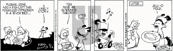Over the Hedge on Monday April 13, 1998 Comic Strip