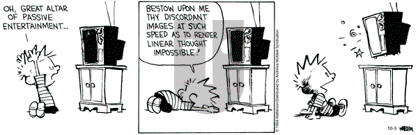 Calvin and Hobbes - Saturday October 5, 2024 Comic Strip