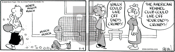 Drabble on Tuesday March 9, 2004 Comic Strip