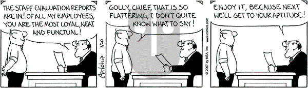 The Born Loser on Tuesday March 20, 2007 Comic Strip
