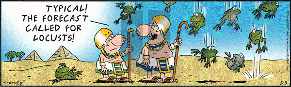 Frank and Ernest on Saturday May 3, 2025 Comic Strip