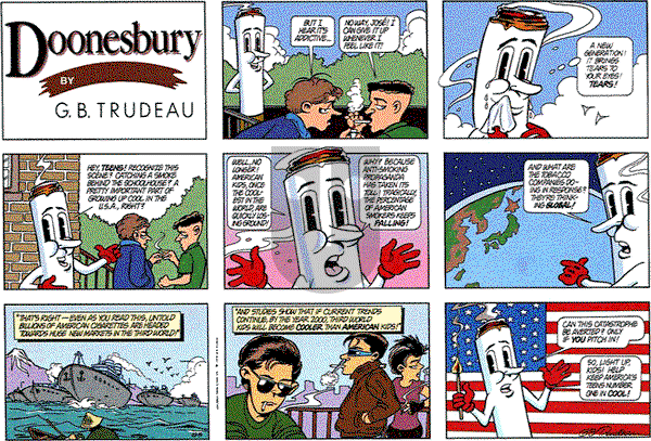 Doonesbury on Sunday October 3, 1993 Comic Strip